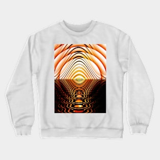 REFLECT AGAİN ... İN YELLOW GOLD Crewneck Sweatshirt